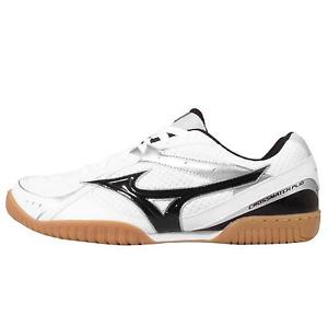 Mizuno Crossmatch Plio RX3 White Black Mens Table Tennis Indoor 81GA16-3009