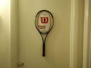 2015 Wilson Blade 104 Size 4 3/8 + ** Free Head Velocity MLT 17g  String Nat.**