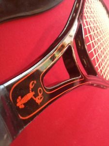 COLLECTOR Vintage 1980s LOBSTER Graphite Composite Tennis Racquet w/ Cover Rare