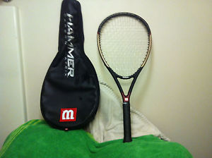 Wilson<>Hyper Hammer 2.8<>Superoversize 125"<>Rare<>Stretch,.4 3/8<>With/ Cover