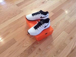 New Men's Nike Zoom Vapor 9.5 Tennis Shoes, White/black Size 13