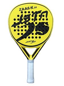 Just Ten Zaas k 20 amarillo/negro 366-370g Pala padel Justten