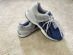 Adidas Adizero Ubersonic, Men's size 10, White/Royal, New, Never worn