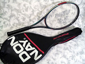 1989 DONNAY Revolutive Vectra Tennis Racket 4 1/8" Leather Grip Original Case