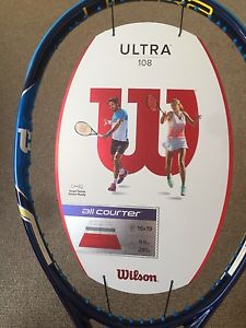 New Wilson Ultra 108 16x19 4 3/8 grip