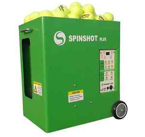 PROMOTION: New SPINSHOT-PLUS Tennis Ball Machine W/ iphone remote control