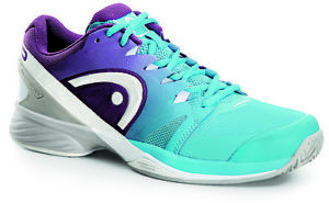 Head Nitro Pro Women's Tennis Shoes Sneakers - Aqua/Violet - Reg $140