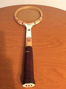 Wilson The Kramer Autograph Wooden Racquet Vintage Tennis