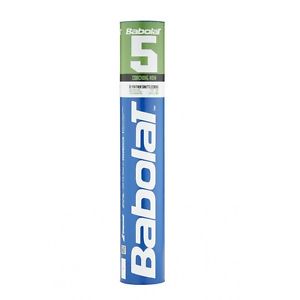 5x12 = 60 BABOLAT FEATHER SHUTTLECOCKS 5 NEW 89€ Nature badminton 77