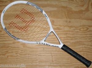 Wilson n1 Oversize 115 nCode 4 3/8 OS Tennis Racket with Cover