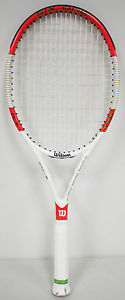 Wilson Six One 95L BLX 4 & 3/8 Adult Pre-Strung Tennis Racquet