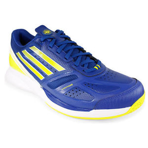 NEW Men's adidas adizero Ace II Tennis Shoe size 8 Dark Blue/ White/ Lab Lime