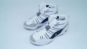 *NEW*K-Swiss Ascendor tennis shoes white navy Clay Court Men US 11,5 =UK 10,5