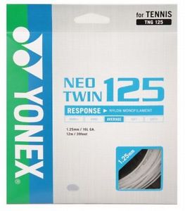 Yonex NEO TWIN 125 Nylon mono Sharp play in the sheath double structure white