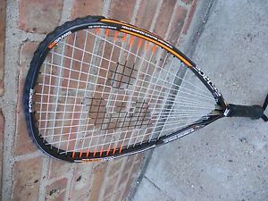 E-FORCE Blackhawk 165 Racquetball Racquet 165 Grams Black/Orange