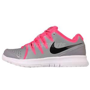 Wmns Nike Vapor Court Grey Pink White Womens Tennis Shoes 631713-006