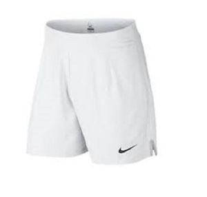 NEW NIKE 2015 7" Wimbledon Gladiator Premier Men's Tennis white 644743 Shorts L