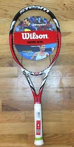 WILSON Steam 96 Tennis Racket - 4 3/8 (3) grip - NEW