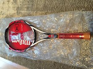 RARE Wilson K Factor Six-One Tour 90 4 3/8 grip Federer NWT - Free ship