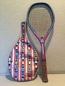 FISCHER SUPERFORM XL "Stan Smith" Vintage Tennis Racquet Made in Austria. RARE