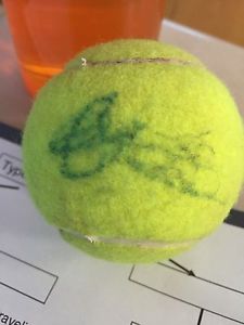 Old Tennis Ball signed by Me