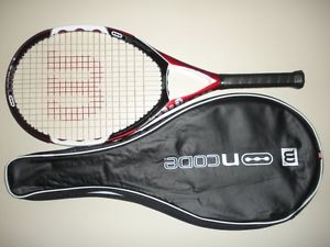 WILSON nCODE n5 FORCE OS 110 TENNIS RACQUET 4 1/4   27.25