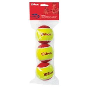 Wilson Tennis Balls WRT137000 Red US Open Red Tennis Ball 3 Pack