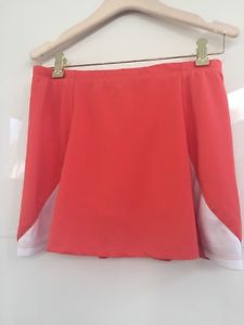 Fila Tennis Skort With Shorts Build In Coral Size M