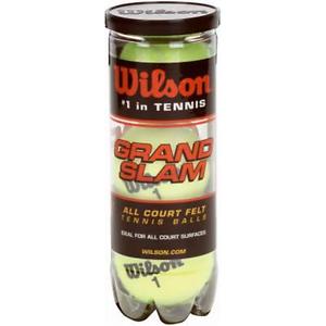 Wilson Tennis Balls WRT1043 Grand Slam Heavy Duty Tennis Balls 3 Pack