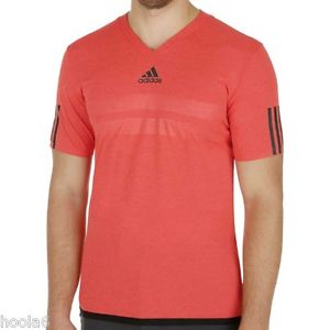 Adidas Tennis - Barricade ClimaChill V-NeckTee (XL) Red S27345