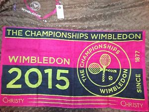 Wimbledon championships towel 2015