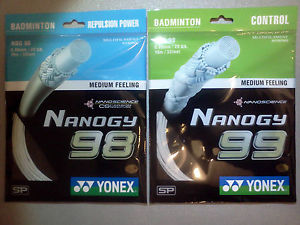 2 x Authentic Yonex NBG 99 98 Badminton String, NBG99 NBG98 **FREE SHIPPING**