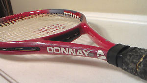 Donnay Formula Pro Tennis Racquet Racket (4 3/8 Grip)  Red/Gray Supermidsize