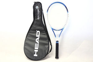 Wilson hammer system 5.9 Stretch Blue×White Tennis Racket Racquet(w/soft case)