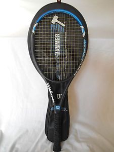 Wilson Hyper Hammer Carbon 4.3 Tennis Racquet 4-3/8 100 Head MidPlus Power Holes