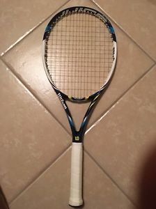 wilson juice 100s tennis racquet