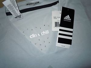 Adidas Tennis - Barricade ClimaChill V-Neck Tee (L) Grey S00713