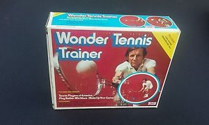 Vintage Wonder Tennis Trainer With Box And Manual