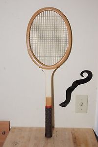 Wooden Tennis Racket No Paintjob Blank Very Rare Test Racket???