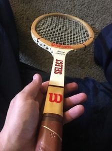 Vintage WILSON JIMMY CONNORS SHOT-MAKER wooden strata-bow 4 1/2