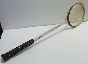 Vintage Wooden Slazenger Panther Model 70+ Squash Racquet