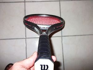 Wilson Profile 3.6si GRAPHITE KEVLAR Tennis Racket 110 Vtg OS Racquet Grip 4 5/8