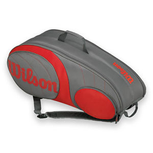 *NEW*  Wilson Team Gunmetal 9 Pack Tennis Bag!*