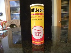 Vintage Wilson White Tennis Balls Sealed