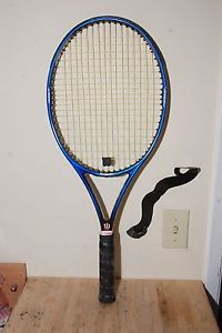 WILSON HAMMER 7.4 STRETCH OVERSIZE 110 TENNIS RACQUET 4 1/2