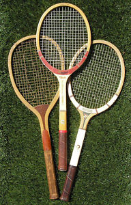 Antique Tennis Racquet Collection, F.J. Bancroft, Joe Whalen, Stan Woods Vintage