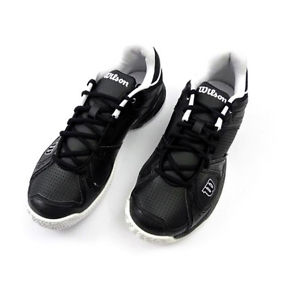 *NEW*Wilson Stance CC tennishoes Clay shoes black white Men US 8 = UK 7,5 noir