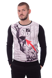 New Philipp Plein Winter Men's Pullover Fashion T-Shirt Size:S Men's Clothing