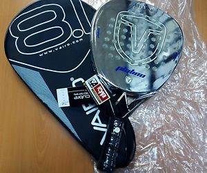 Ultima PALA PADEL VAIRO 8.1 PLATINO colums a estrenar+ FUNDA - profesional