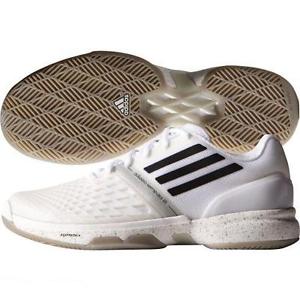 ADIDAS adiZero Tempaia III Women's Tennis Shoes - White - 9 - MiCoach compatible